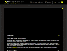Tablet Screenshot of davidecampagna.com